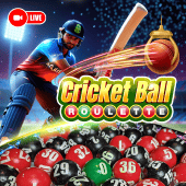 Cricket Ball Roulette table game casino live casino
