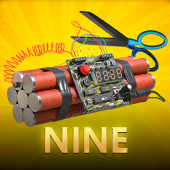 Nine table game casino cards